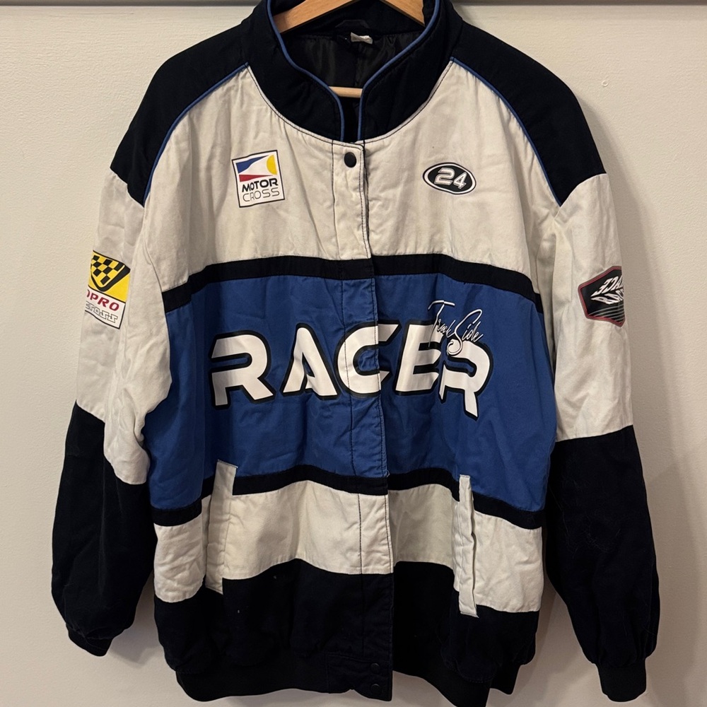H&M Black and Blue Jacket